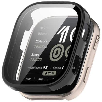 Techsuit - Defense360 Pro + Προστατευτικό οθόνης - Amazfit Bip 6 - Μαύρο