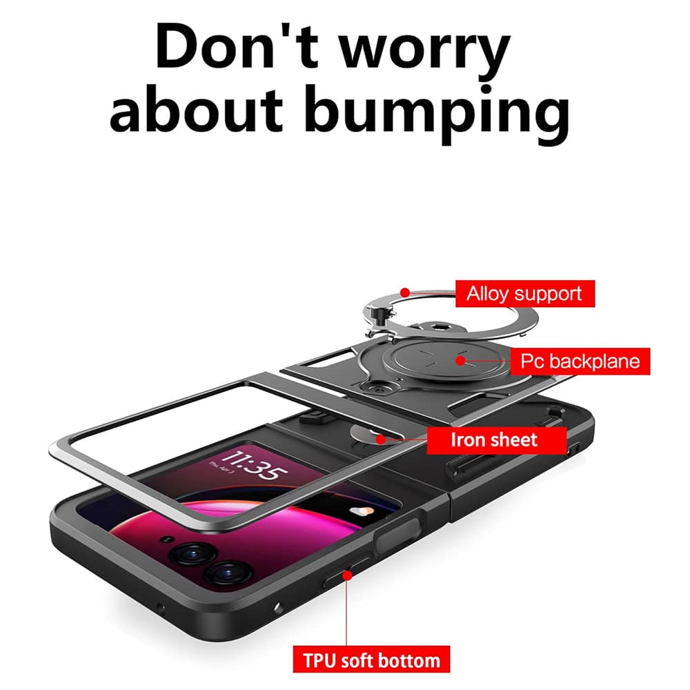 Techsuit CamGuard Pro - θήκη για Motorola Razr 60 Ultra - Μαύρο - Image 2