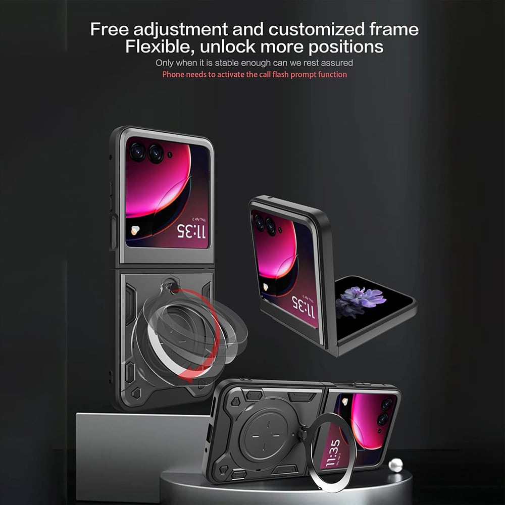 Techsuit CamGuard Pro - θήκη για Motorola Razr 60 Ultra - Μαύρο - Image 4