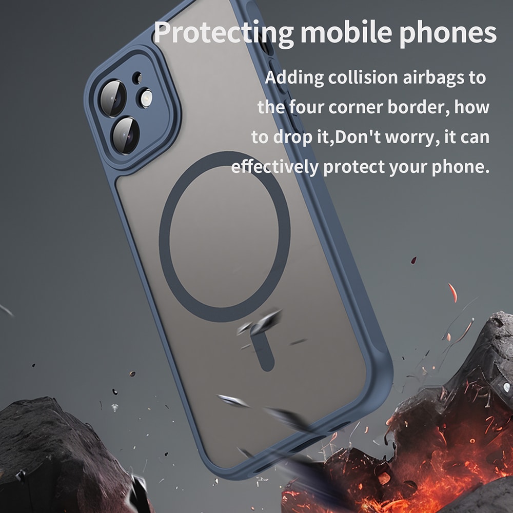 Techsuit HaloFrost II - θήκη για Apple iPhone 12 - Μπλε - Image 4