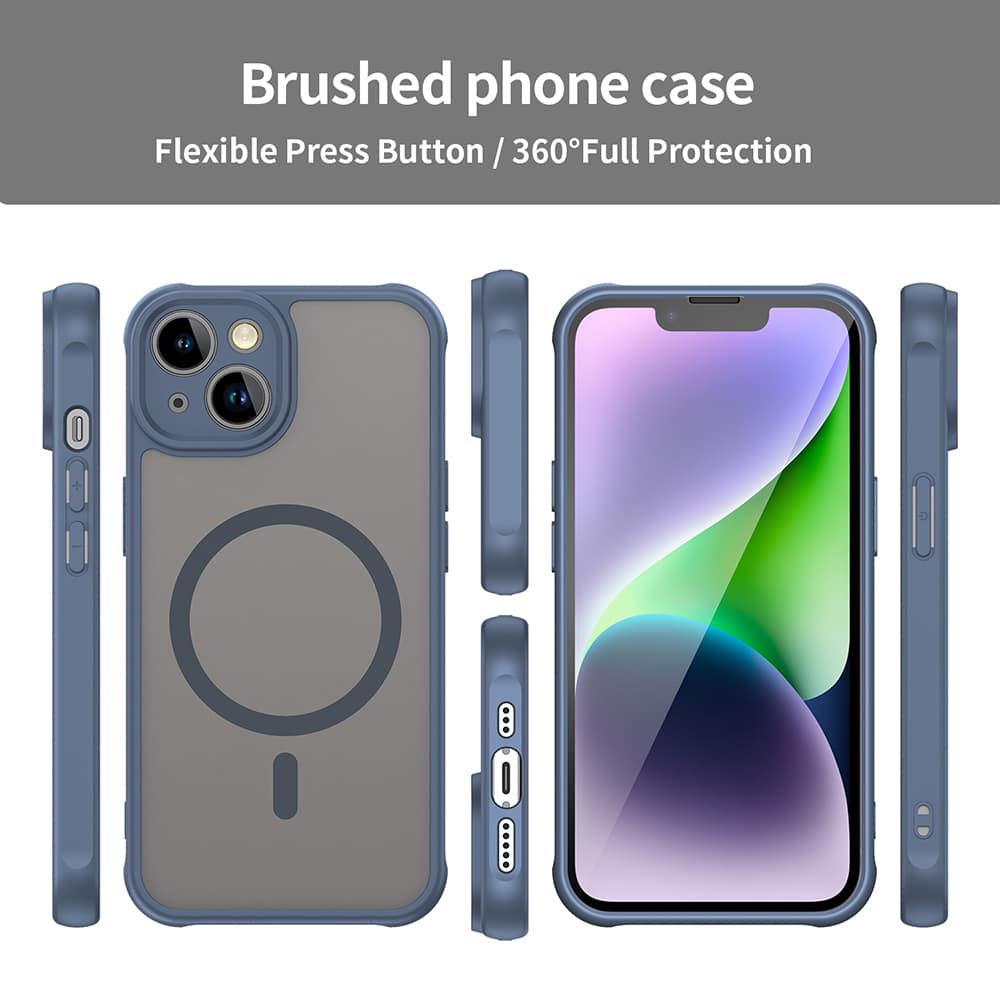 Techsuit HaloFrost II MagSafe - θήκη για Apple iPhone 13 - Μπλε - Image 3