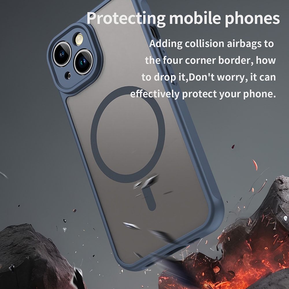 Techsuit HaloFrost II MagSafe - θήκη για Apple iPhone 13 - Μπλε - Image 5