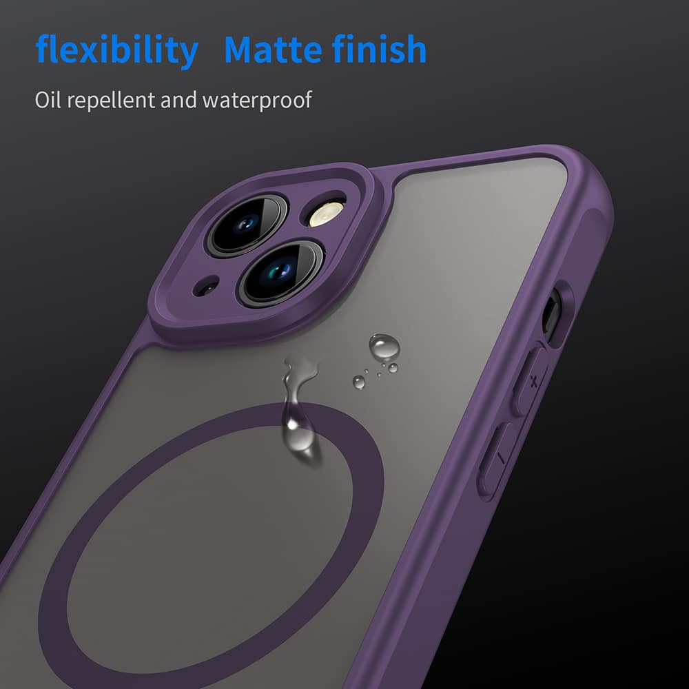 Techsuit HaloFrost II MagSafe - θήκη για Apple iPhone 13 - Μωβ - Image 5