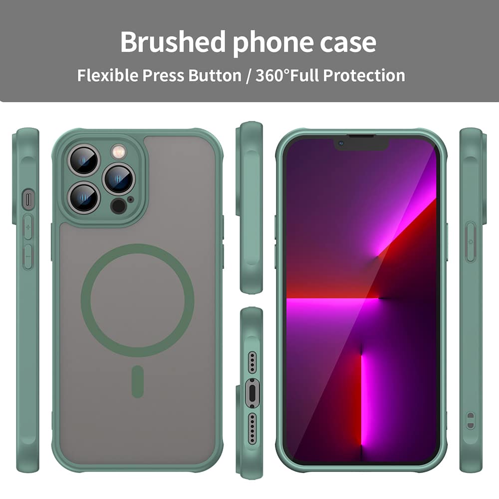 Techsuit HaloFrost II MagSafe - θήκη για Apple iPhone 13 Pro - Πράσινο - Image 3