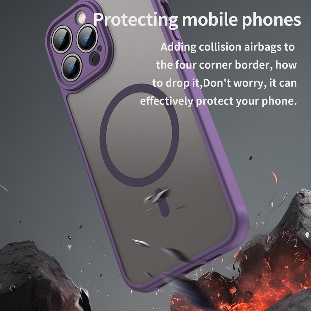 Techsuit HaloFrost II MagSafe - θήκη για Apple iPhone 13 Pro Max - Μωβ - Image 4
