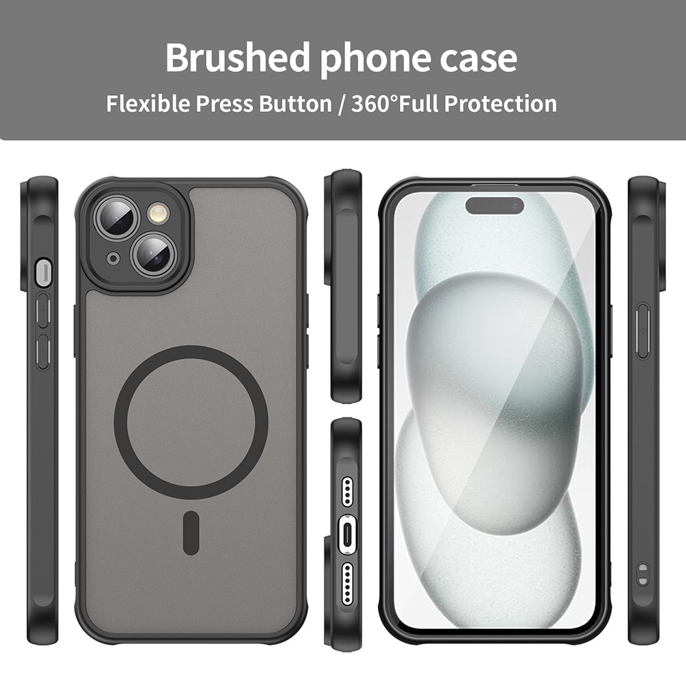 Techsuit HaloFrost II MagSafe - θήκη για Apple iPhone 14 - Μαύρο - Image 3