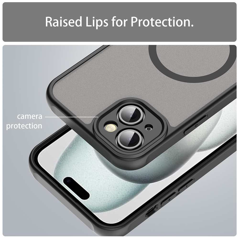 Techsuit HaloFrost II MagSafe - θήκη για Apple iPhone 14 - Μαύρο - Image 4