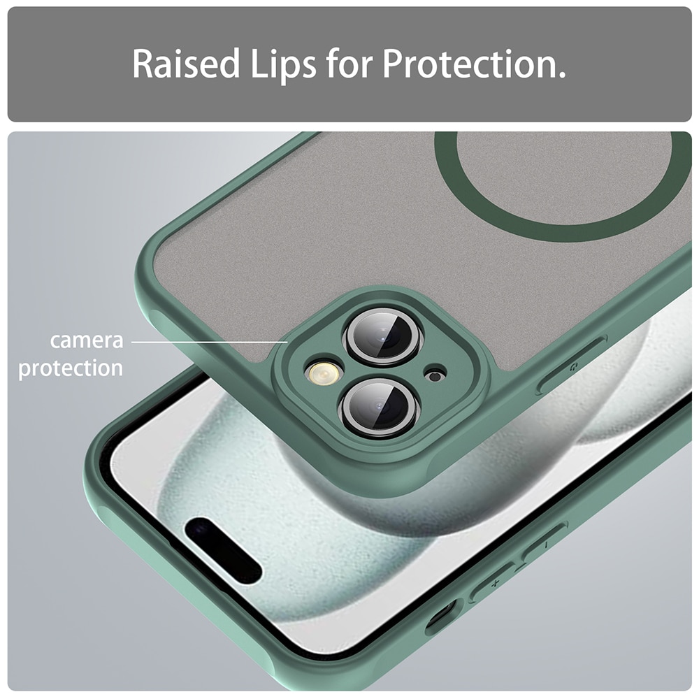 Techsuit HaloFrost II MagSafe - θήκη για Apple iPhone 14 - Πράσινο - Image 5