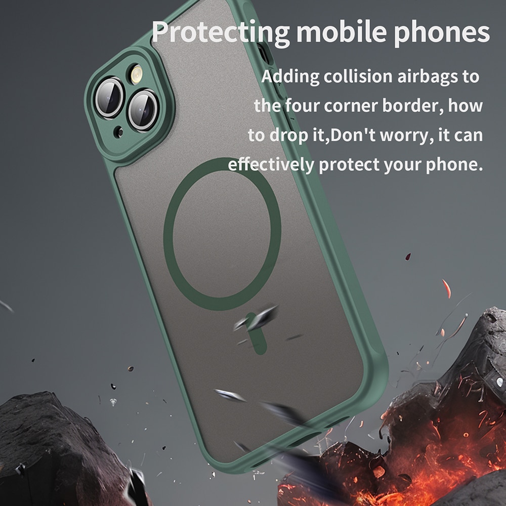 Techsuit HaloFrost II MagSafe - θήκη για Apple iPhone 14 - Πράσινο - Image 4