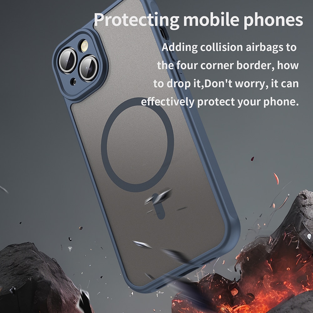 Techsuit HaloFrost II MagSafe - θήκη για Apple iPhone 14 - Μπλε - Image 4