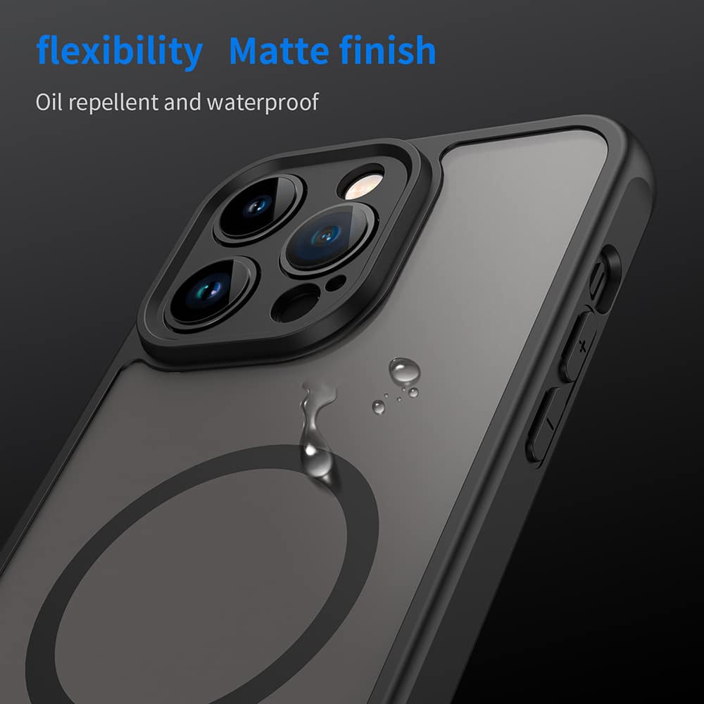 Techsuit HaloFrost II MagSafe - θήκη για Apple iPhone 14 Pro - Μαύρο - Image 6