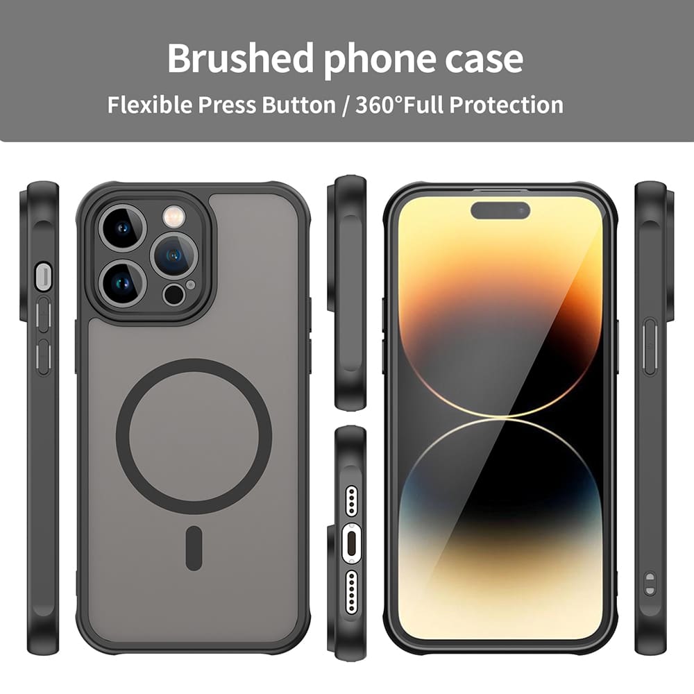Techsuit HaloFrost II MagSafe - θήκη για Apple iPhone 14 Pro Max - Μαύρο - Image 3
