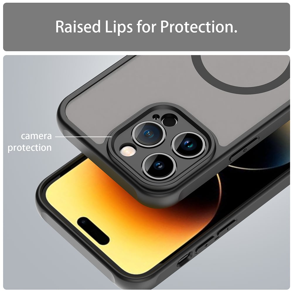 Techsuit HaloFrost II MagSafe - θήκη για Apple iPhone 14 Pro Max - Μαύρο - Image 4