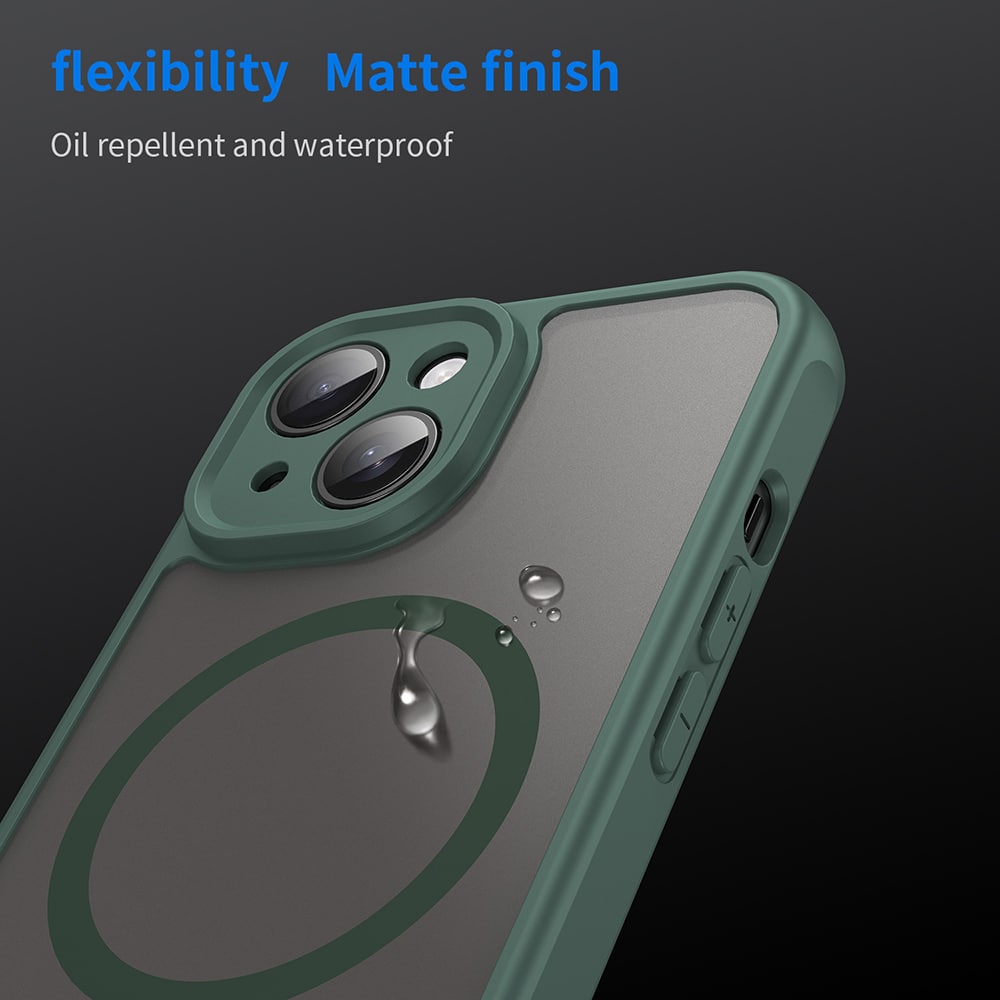 Techsuit HaloFrost II MagSafe - θήκη για Apple iPhone 15 Plus - Πράσινο - Image 6