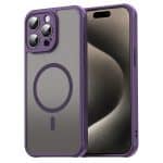 Techsuit HaloFrost II MagSafe - θήκη για Apple iPhone 15 Pro - Μωβ