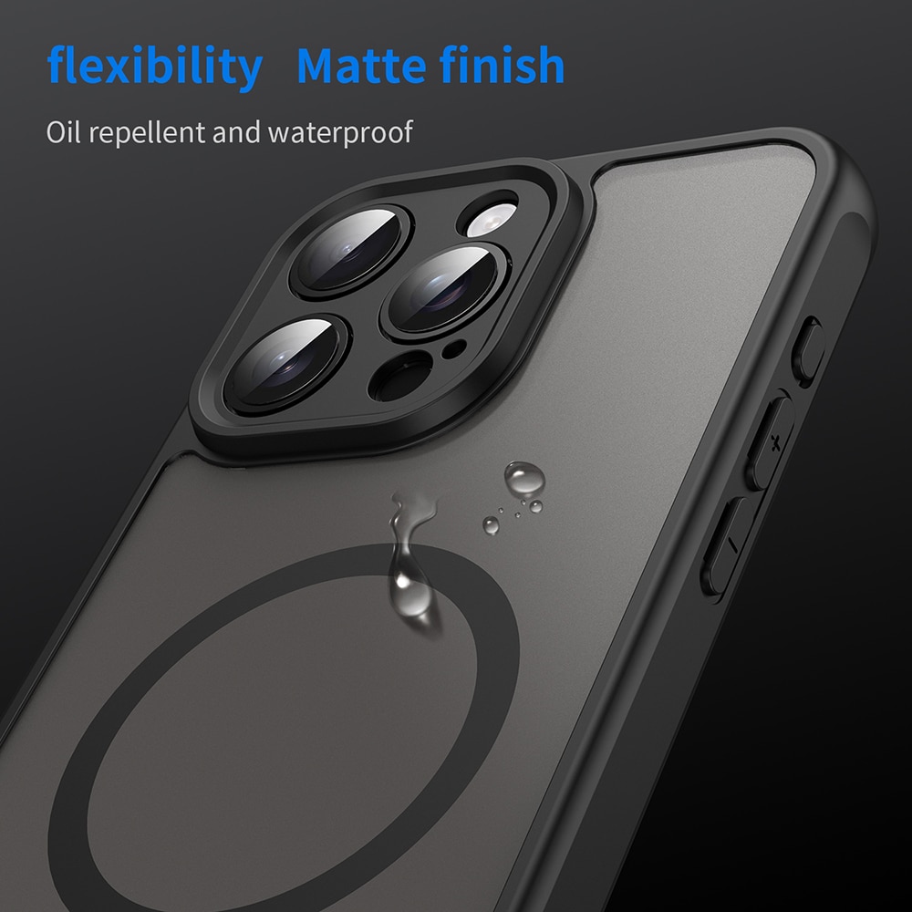 Techsuit HaloFrost II MagSafe - θήκη για Apple iPhone 15 Pro Max - Μαύρο - Image 6