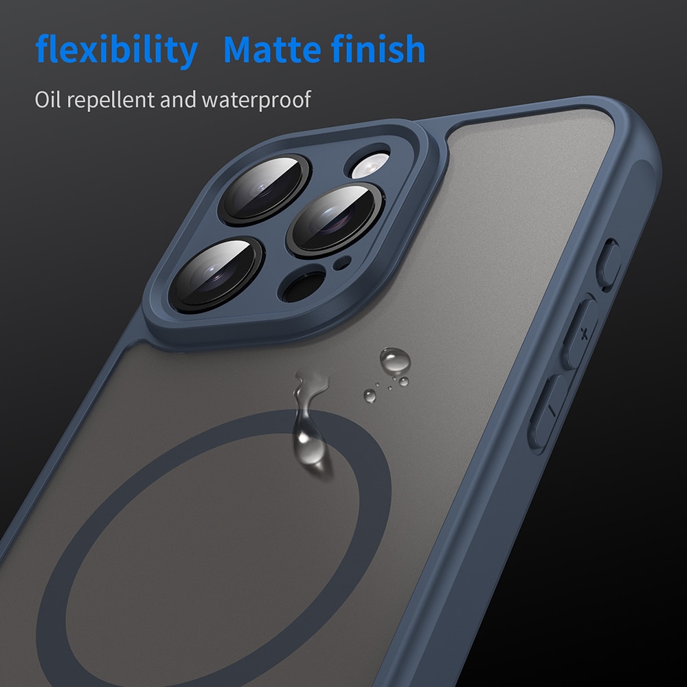 Techsuit HaloFrost II MagSafe - θήκη για Apple iPhone 15 Pro Max - Μπλε - Image 6
