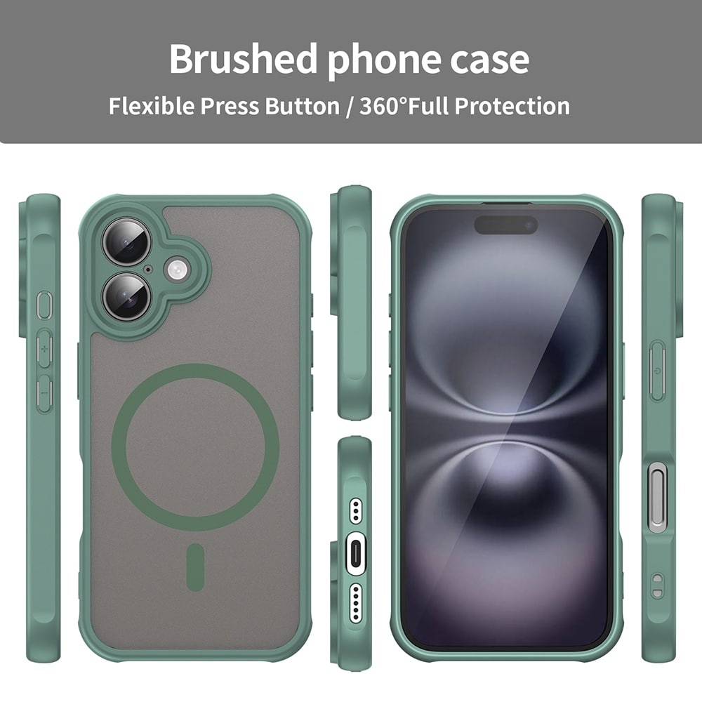 Techsuit HaloFrost II MagSafe - θήκη για Apple iPhone 16 - Πράσινο - Image 3