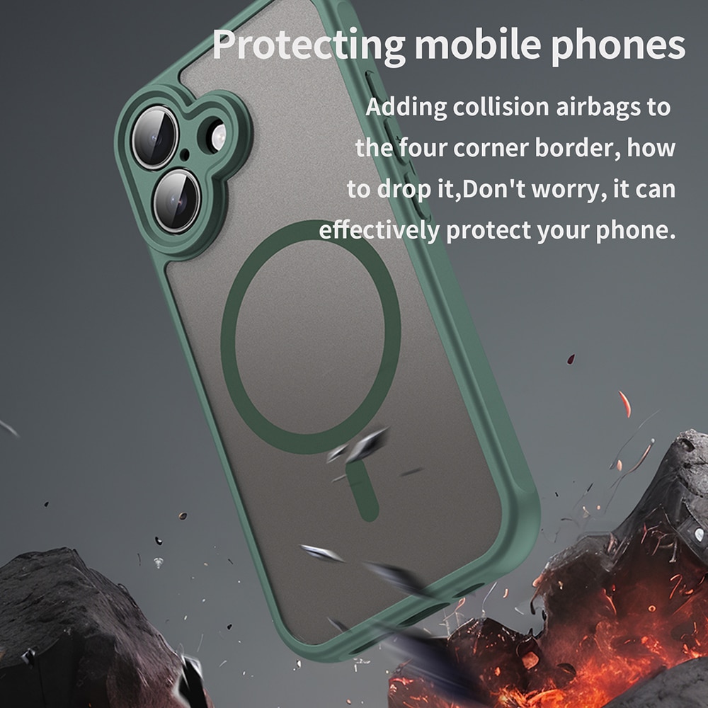 Techsuit HaloFrost II MagSafe - θήκη για Apple iPhone 16 - Πράσινο - Image 4
