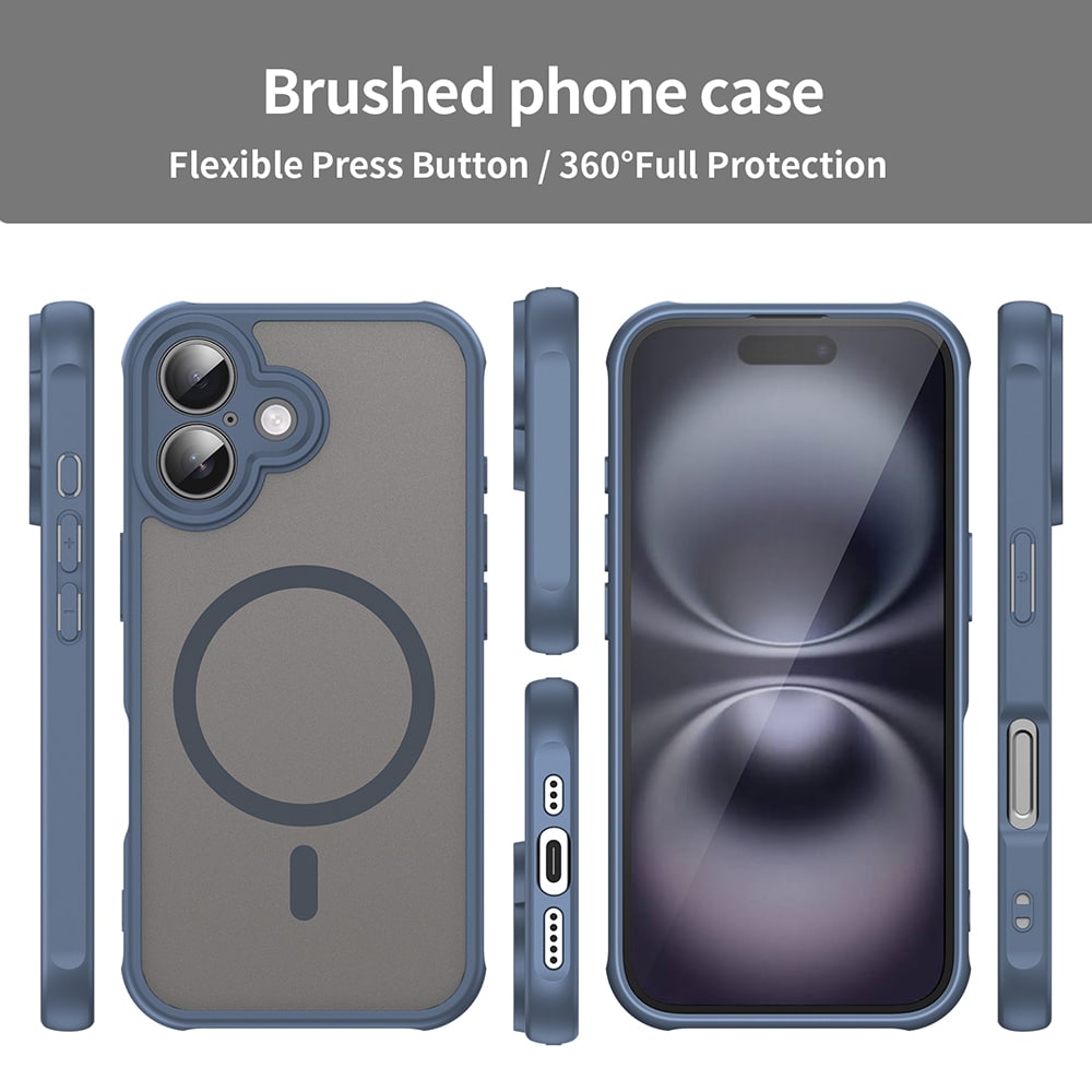 Techsuit HaloFrost II MagSafe - θήκη για Apple iPhone 16 - Μπλε - Image 3