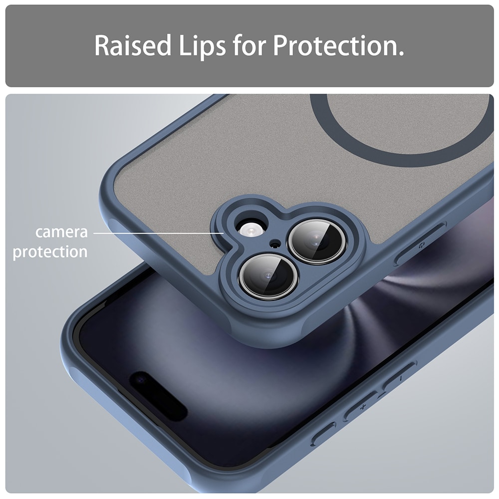 Techsuit HaloFrost II MagSafe - θήκη για Apple iPhone 16 - Μπλε - Image 5