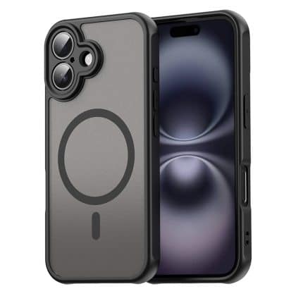 Techsuit HaloFrost II MagSafe - θήκη για Apple iPhone 16 Plus - Μαύρο