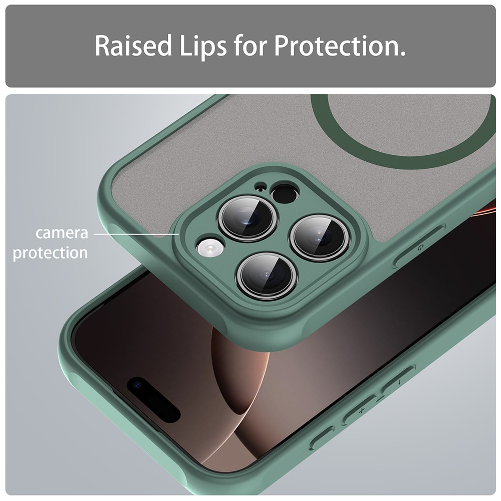 Techsuit HaloFrost II - θήκη για Apple iPhone 16 Pro - Πράσινο - Image 5