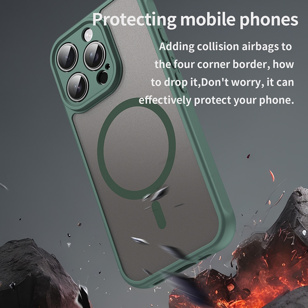 Techsuit HaloFrost II - θήκη για Apple iPhone 16 Pro - Πράσινο - Image 4