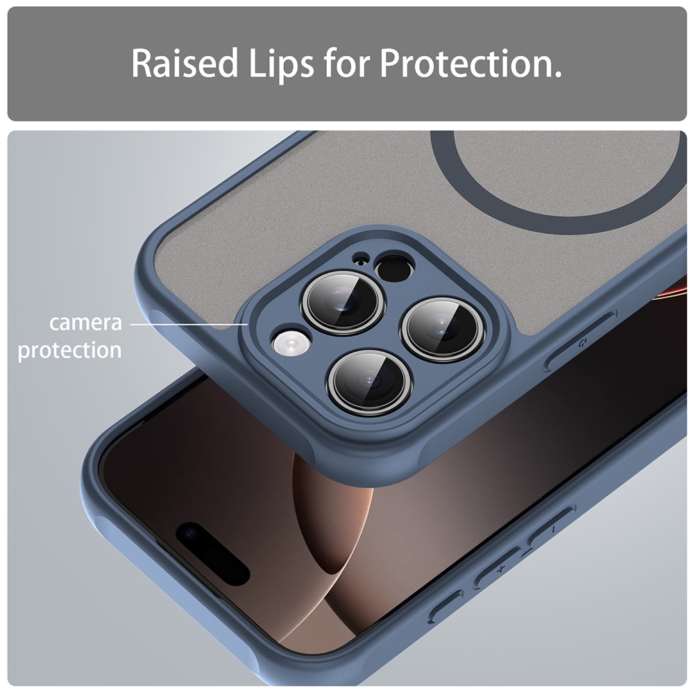 Techsuit HaloFrost II - θήκη για Apple iPhone 16 Pro - Μπλε - Image 4