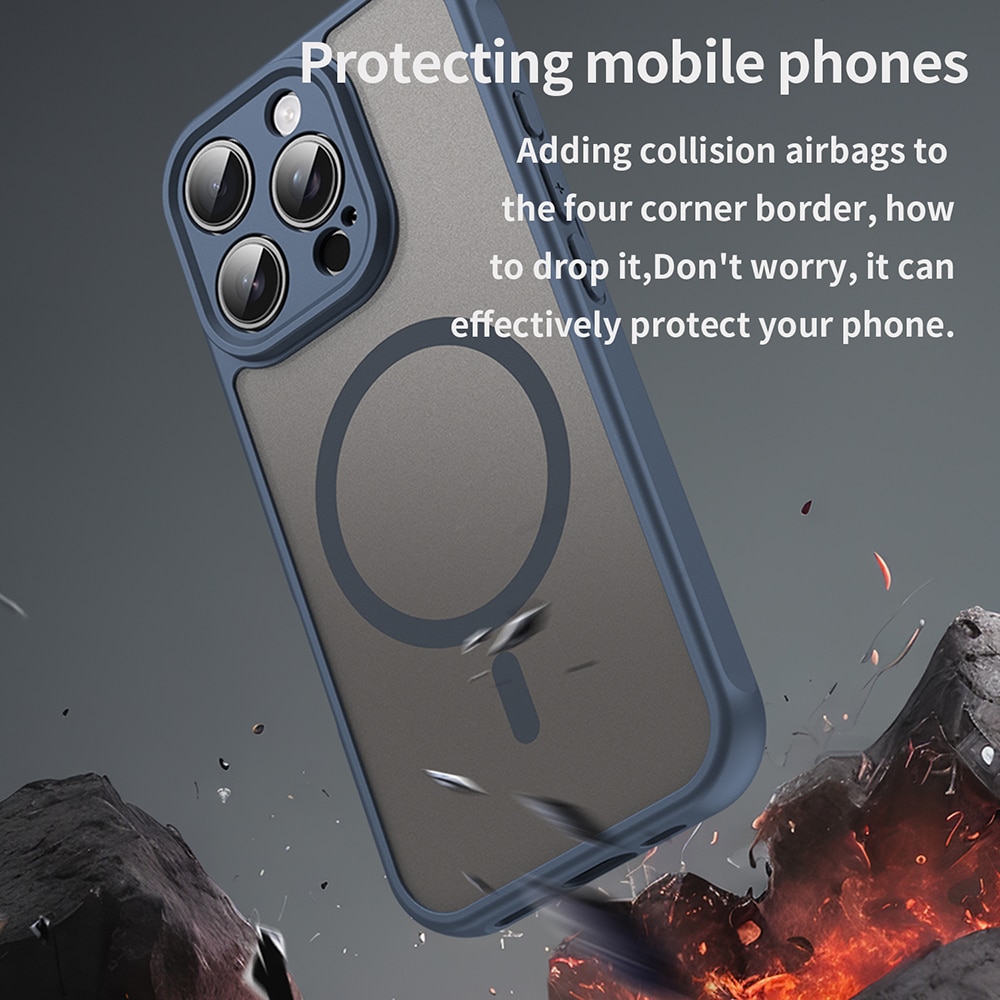 Techsuit HaloFrost II - θήκη για Apple iPhone 16 Pro - Μπλε - Image 5