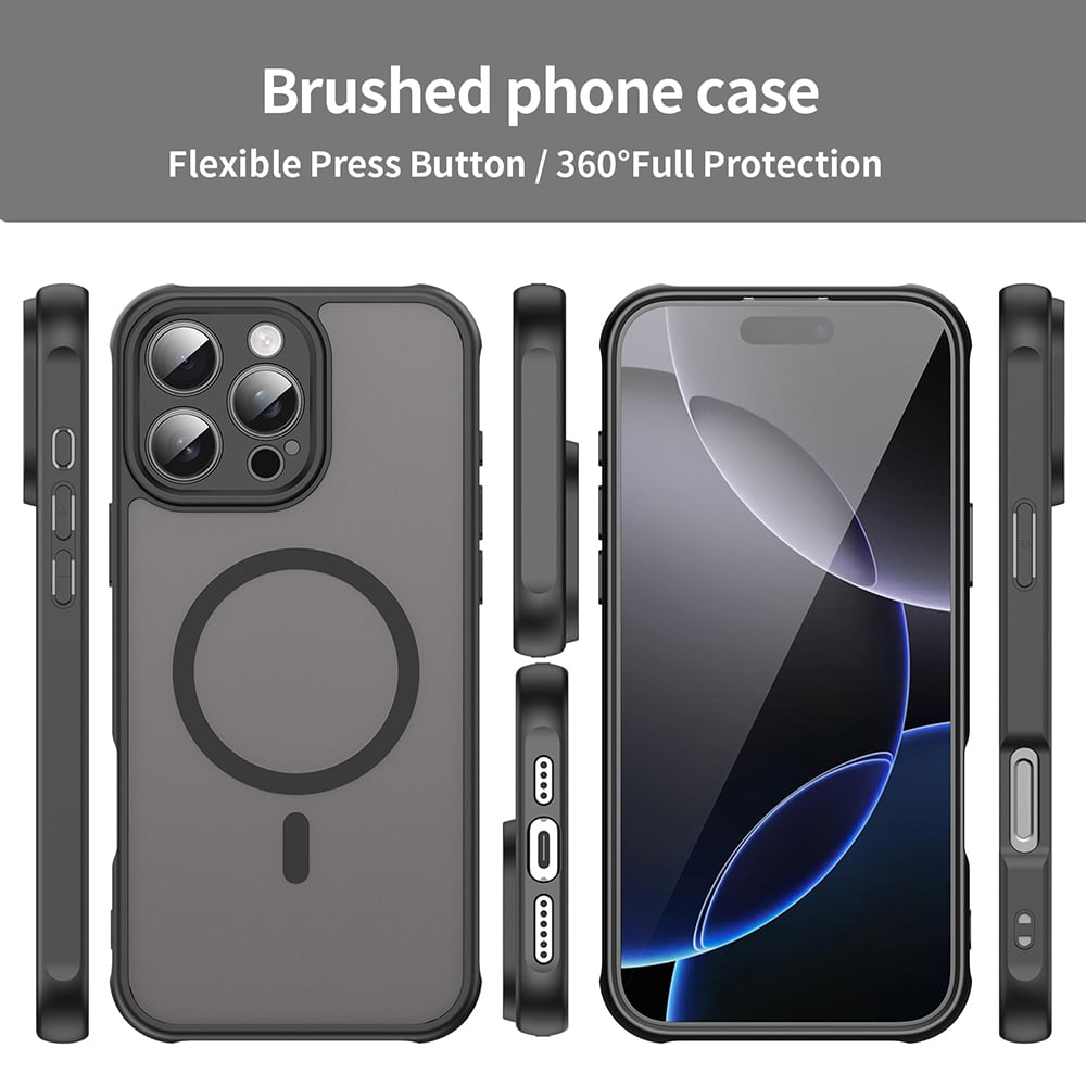 Techsuit HaloFrost II - θήκη για Apple iPhone 16 Pro Max - Μαύρο - Image 3