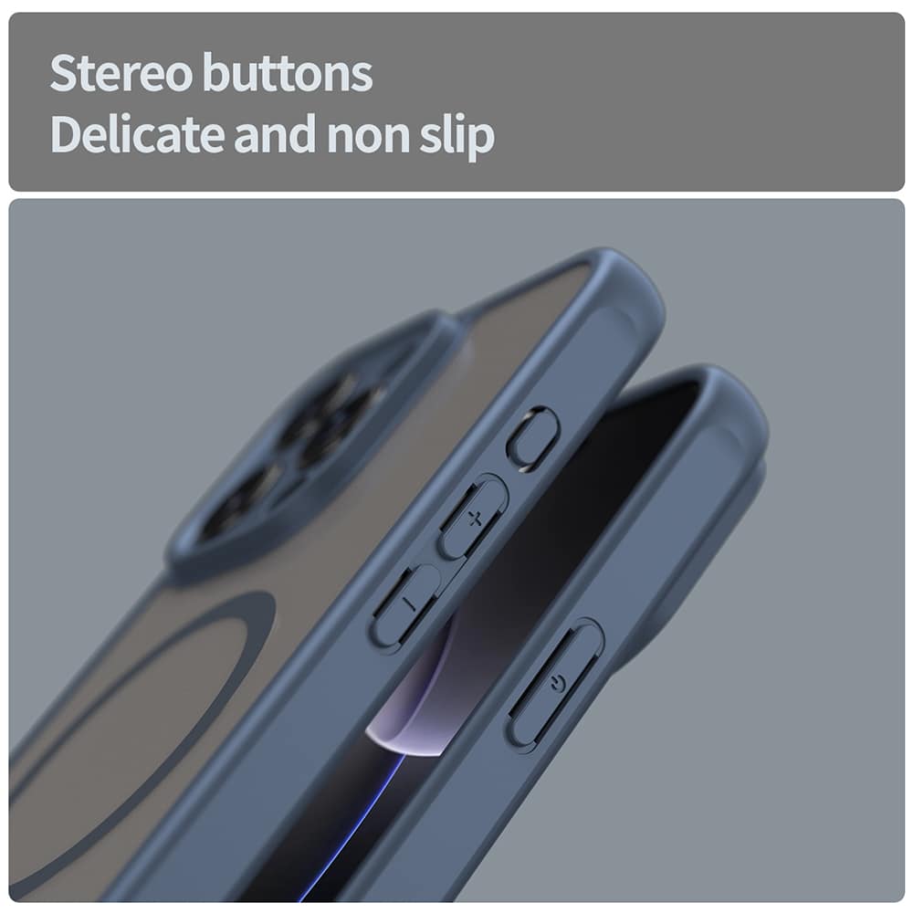 Techsuit HaloFrost II - θήκη για Apple iPhone 16 Pro Max - Μπλε - Image 4