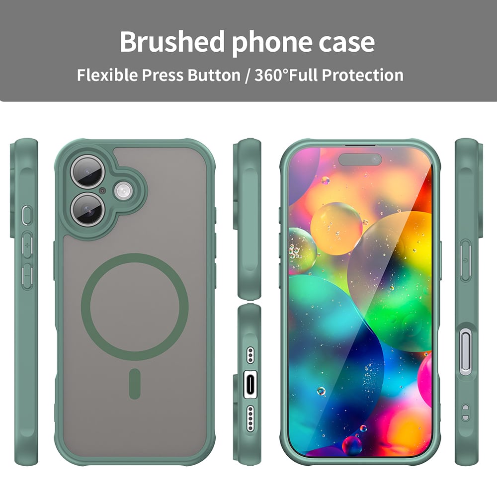 Techsuit HaloFrost II MagSafe - θήκη για Apple iPhone 17 - Πράσινο - Image 4