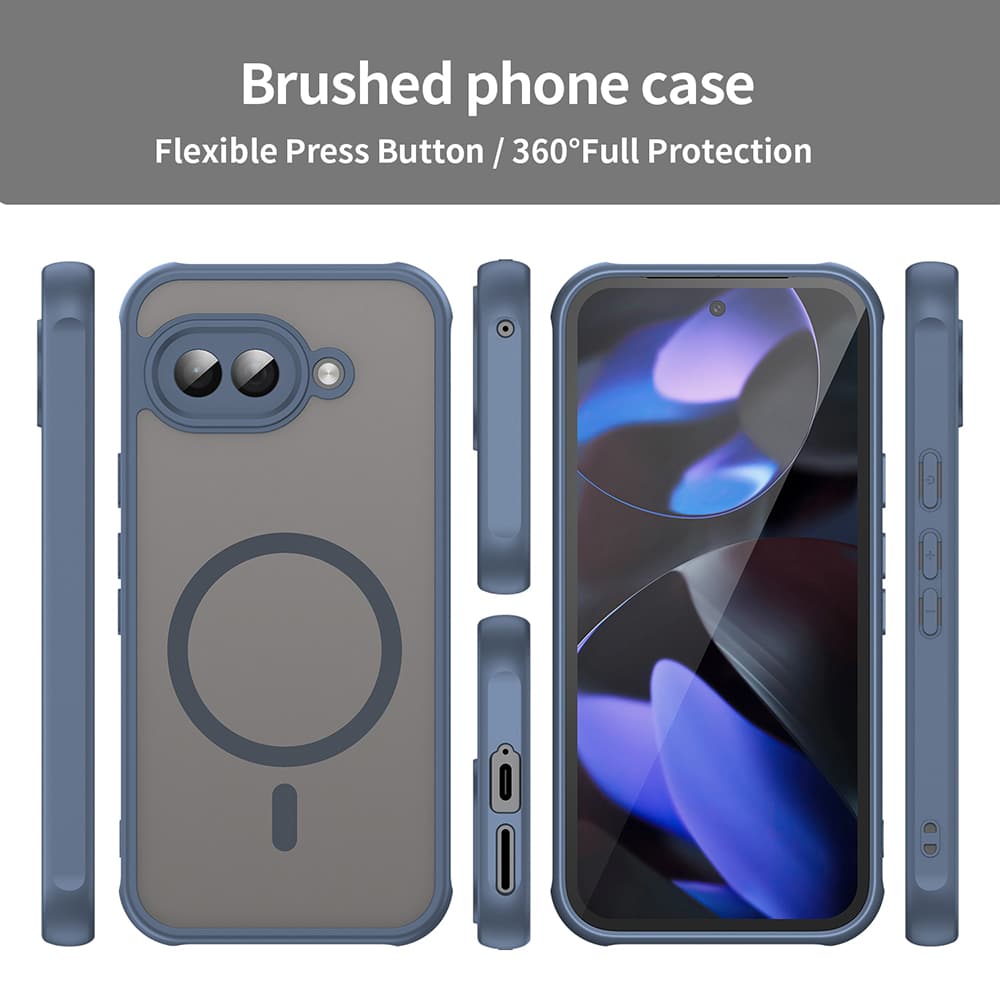Techsuit HaloFrost II MagSafe - θήκη για Google Pixel 9a - Μπλε - Image 6