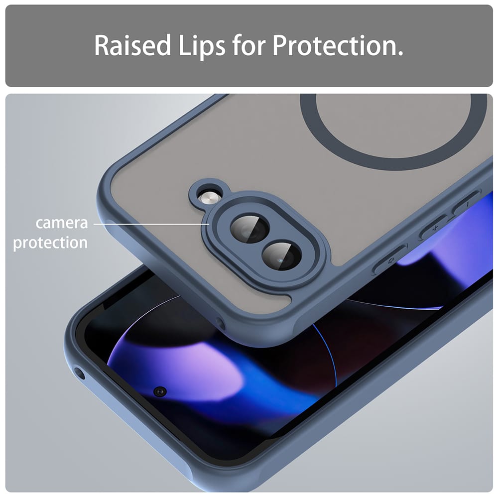 Techsuit HaloFrost II MagSafe - θήκη για Google Pixel 9a - Μπλε - Image 5
