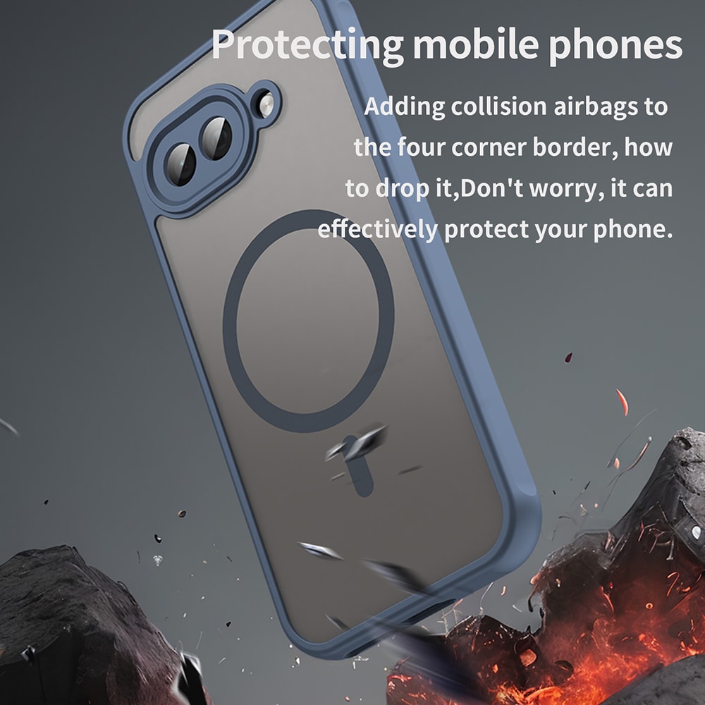 Techsuit HaloFrost II MagSafe - θήκη για Google Pixel 9a - Μπλε - Image 3