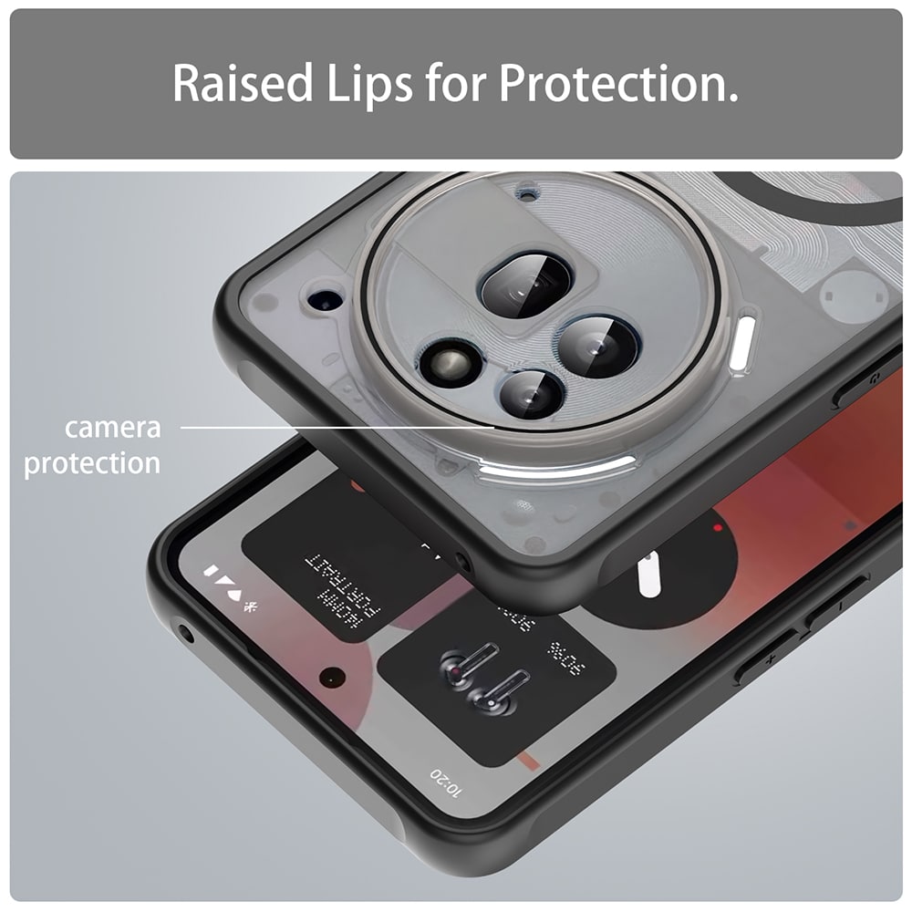 Techsuit HaloFrost II - θήκη για Nothing Phone (3a) Pro - Μαύρο - Image 5