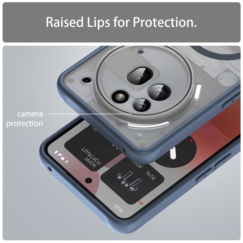 Techsuit HaloFrost II MagSafe - θήκη για Nothing Phone (3a) Pro - Μπλε - Image 4