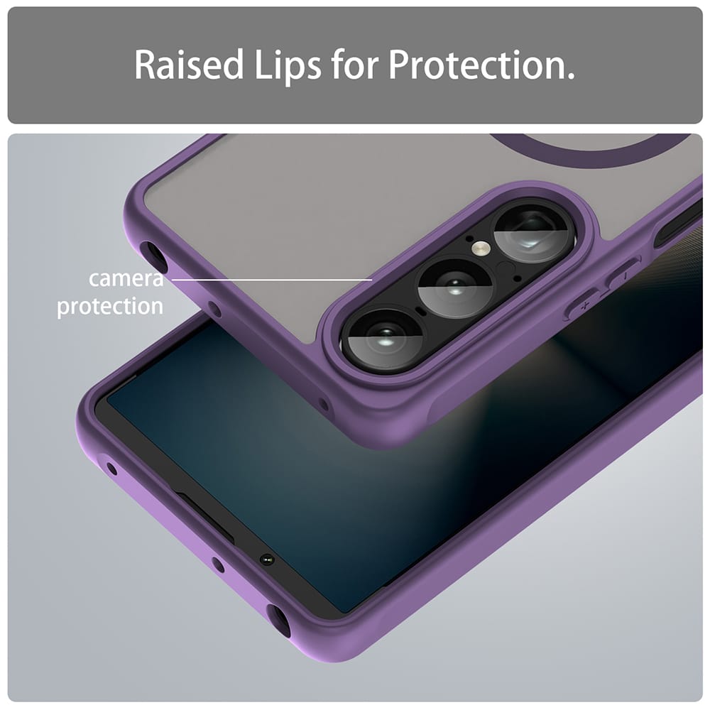 Techsuit HaloFrost II MagSafe - θήκη για Sony Xperia 1 VII - Μωβ - Image 5