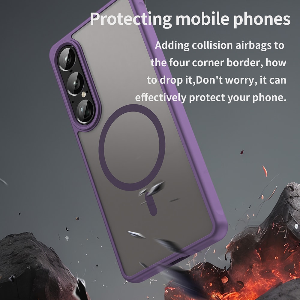 Techsuit HaloFrost II MagSafe - θήκη για Sony Xperia 1 VII - Μωβ - Image 4