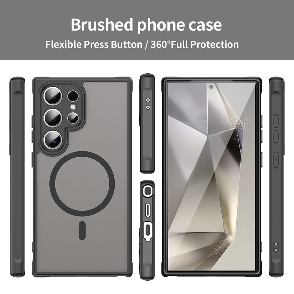 Techsuit HaloFrost II MagSafe - θήκη για Samsung Galaxy S24 Ultra - Μαύρο - Image 3