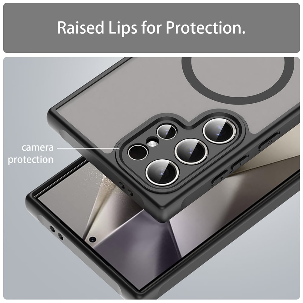 Techsuit HaloFrost II MagSafe - θήκη για Samsung Galaxy S24 Ultra - Μαύρο - Image 4
