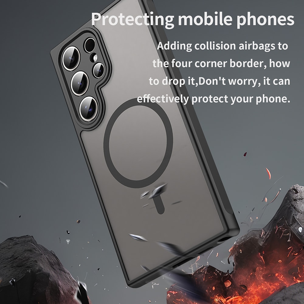 Techsuit HaloFrost II MagSafe - θήκη για Samsung Galaxy S24 Ultra - Μαύρο - Image 5