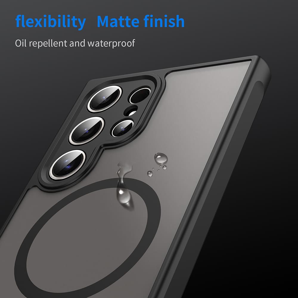 Techsuit HaloFrost II MagSafe - θήκη για Samsung Galaxy S24 Ultra - Μαύρο - Image 6
