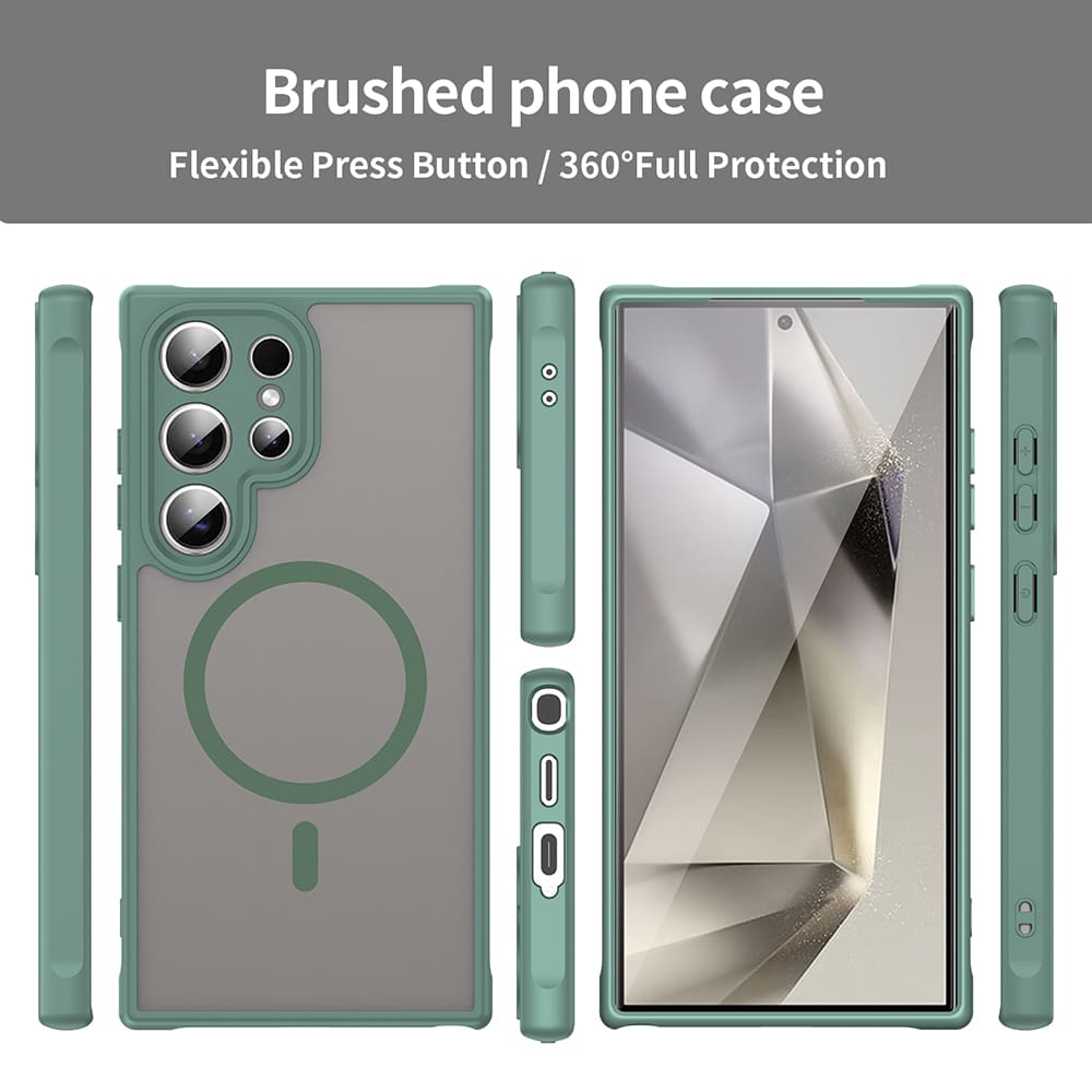 Techsuit HaloFrost II MagSafe - θήκη για Samsung Galaxy S24 Ultra - Πράσινο - Image 3