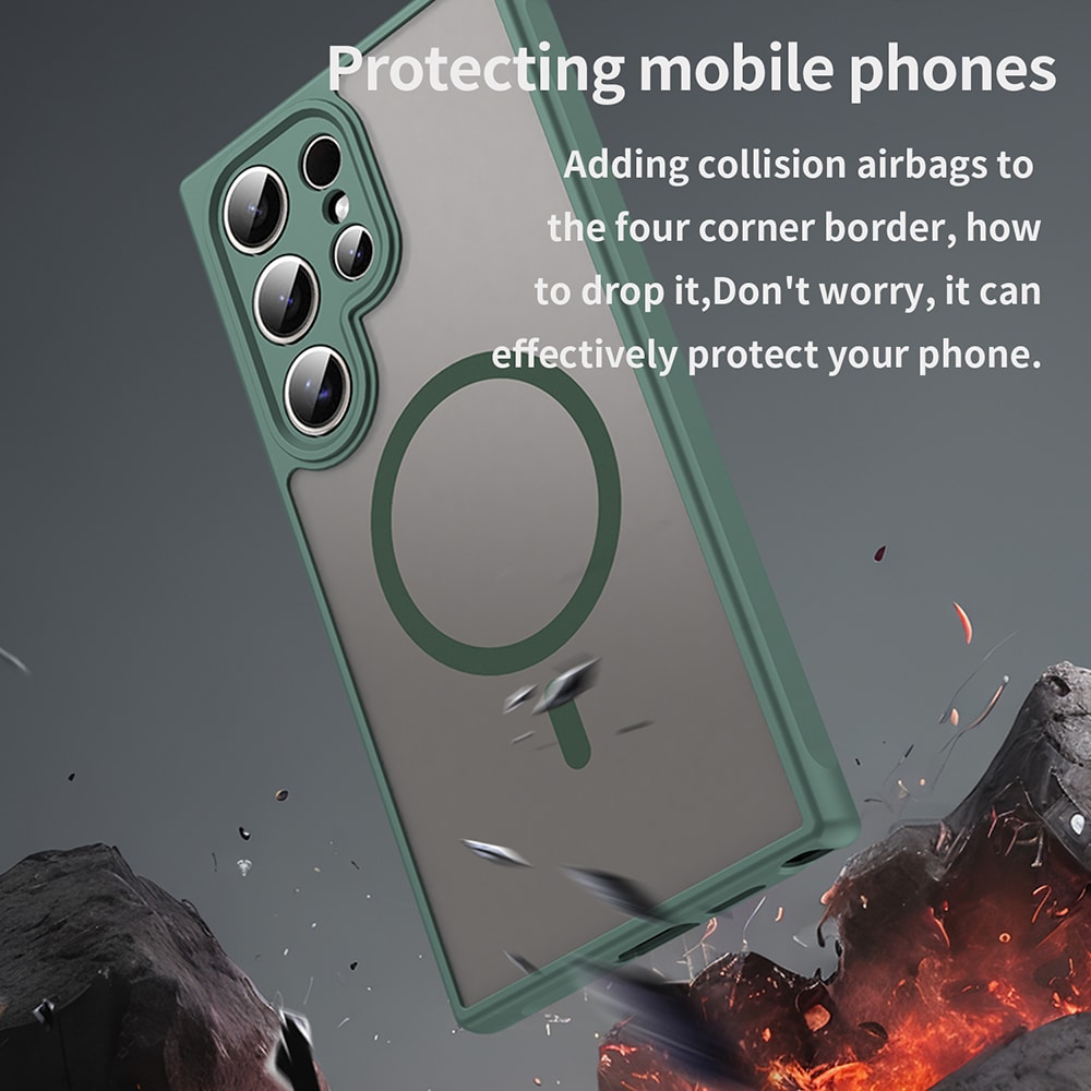 Techsuit HaloFrost II MagSafe - θήκη για Samsung Galaxy S24 Ultra - Πράσινο - Image 4