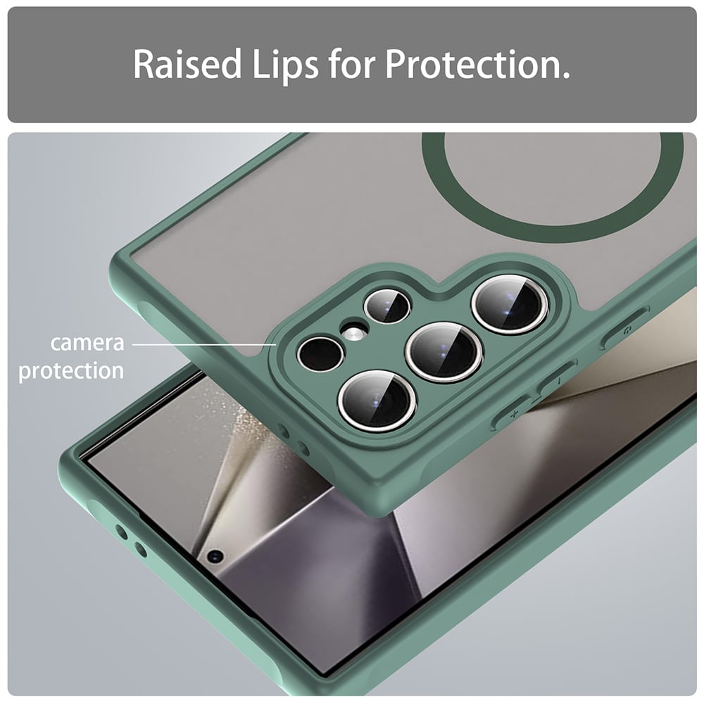 Techsuit HaloFrost II MagSafe - θήκη για Samsung Galaxy S24 Ultra - Πράσινο - Image 5