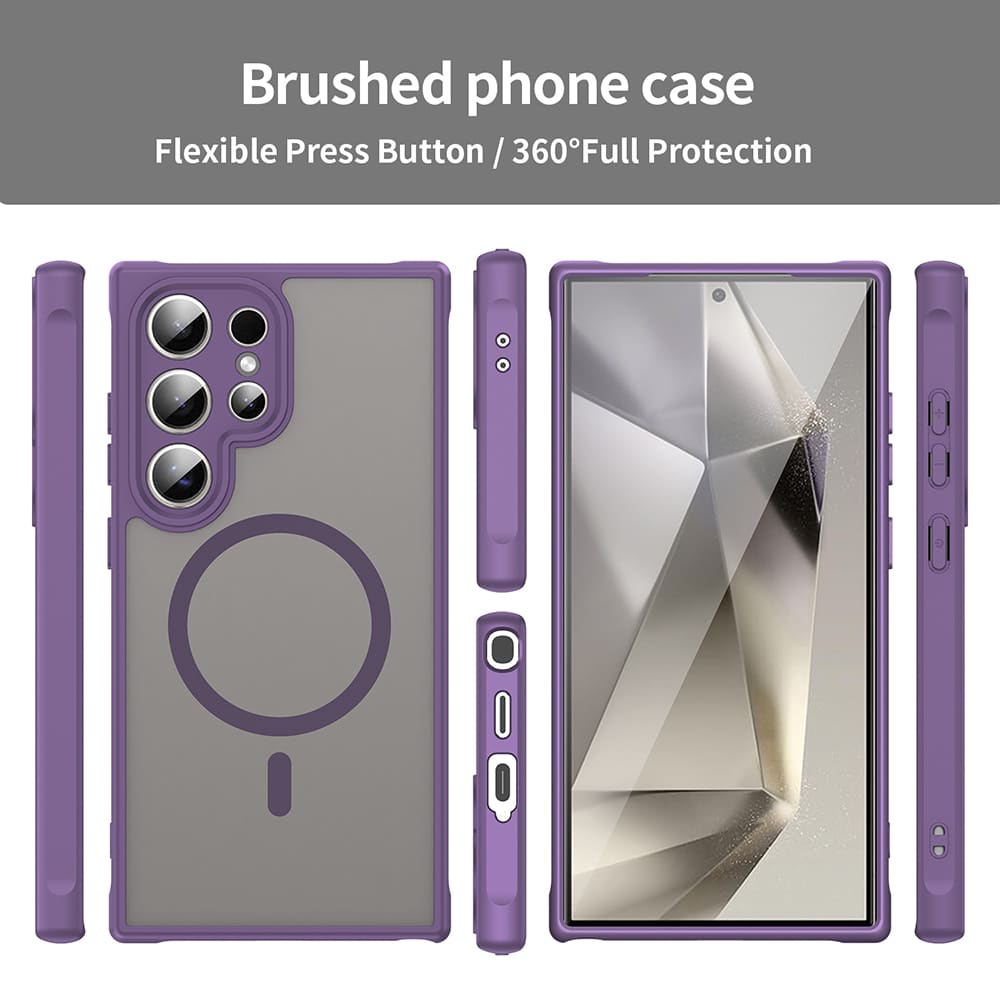 Techsuit HaloFrost II MagSafe - θήκη για Samsung Galaxy S24 Ultra - Μωβ - Image 3