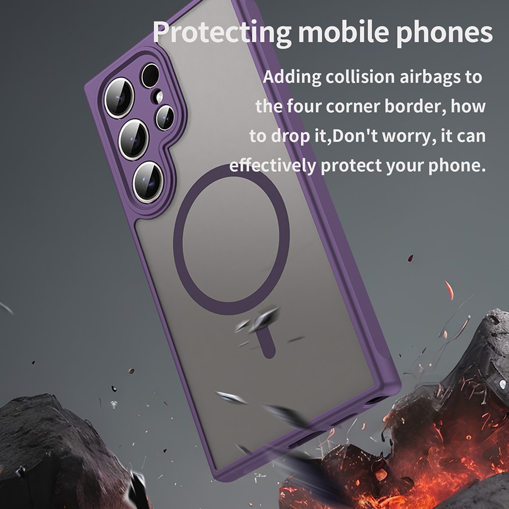 Techsuit HaloFrost II MagSafe - θήκη για Samsung Galaxy S24 Ultra - Μωβ - Image 4