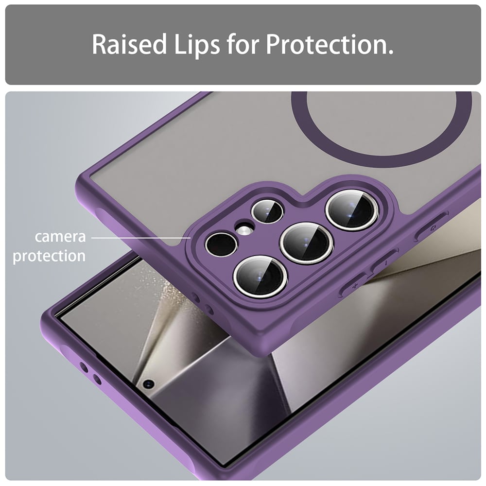 Techsuit HaloFrost II MagSafe - θήκη για Samsung Galaxy S24 Ultra - Μωβ - Image 5